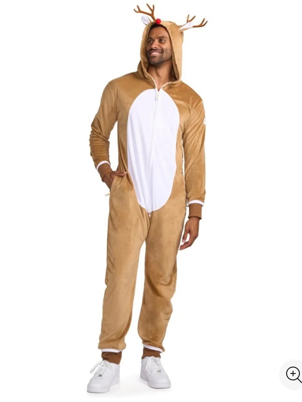 NWT! Tipsy Elves, Rudolph Jumpsuit (Unisex Sizing), Size Medium, MSRP $89